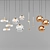 Elegant Hanging Pendant Lights 3D model small image 1