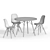 Barry Dining Table: Quality, Style, and Reliability 3D model small image 3