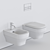Olympia Synthesis Wall-Hung WC 3D model small image 5