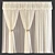 Elegant Drapery Set 3D model small image 1