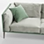 Modern Novamobili Kubi Sofa Chaise 3D model small image 4