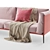 Modern Italian Design: Novamobili Kubi Sofa 3D model small image 3