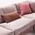 Modern Italian Design: Novamobili Kubi Sofa 3D model small image 4