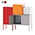 IKEA LIXHULT Compact Storage Solution 3D model small image 1