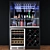 Stainless Wine Bar Closet with Coolers 3D model small image 1