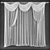 Elegant Sheer Curtains: Polys - 225004, Verts - 229281 3D model small image 2