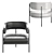 Elegant Isabella Chair: Beyond Comfort 3D model small image 2