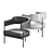 Elegant Isabella Chair: Beyond Comfort 3D model small image 3