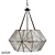 Tartan Pendant: Modern Stylish Lighting 3D model small image 1