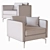  Osaka Sofa: Sleek and Stylish Design 3D model small image 3