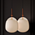 TEMPO VIVIA Pendant: Contemporary Elegance Exemplified 3D model small image 2