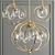 Bynoe 6-Light Statement Globe Chandelier 3D model small image 1