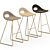 Sleek Say O Bar Stool 3D model small image 2