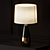 Elegant Roscoe Ceramic Table Lamp 3D model small image 3