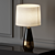 Elegant Roscoe Ceramic Table Lamp 3D model small image 4