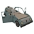 VW Baby Crib: Sleek & Functional 3D model small image 5