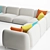 Paola Lenti MELLOW: Luxurious Comfort 3D model small image 4