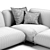 Paola Lenti MELLOW: Luxurious Comfort 3D model small image 5