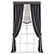 Sleek Curtain 564: Effortlessly Elegant 3D model small image 1