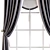 Sleek Curtain 564: Effortlessly Elegant 3D model small image 2