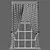 Sleek Curtain 564: Effortlessly Elegant 3D model small image 4