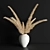 Elegant Pampas Grass Decor 3D model small image 4