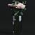 Anemone Elegance: Eucalyptus Bouquet 3D model small image 1