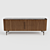 Elegant Rigadin Commode - 31x123x46 cm 3D model small image 1