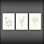 Ikea Art Collection 671 3D model small image 3