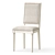 Nursery Chair: Provence Style 3D model small image 1