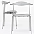 CH388 DINING TABLE, CH88P Chair by Carl Hansen 3D model small image 5