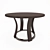 Elegant Grace Extensible Table 3D model small image 1