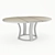 Elegant Grace Extensible Table 3D model small image 4