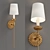 Clove Single Sconce - Elegant Wall Lighting 3D model small image 1