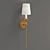 Clove Single Sconce - Elegant Wall Lighting 3D model small image 2