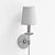 Clove Single Sconce - Elegant Wall Lighting 3D model small image 5