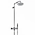 Luxury Rainfall Shower Head 3D model small image 2