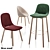 Modern Beso Wood Chairs 3D model small image 1