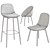 Modern Beso Wood Chairs 3D model small image 2
