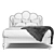 Sofia Bed: Exquisite Anthropologie Design 3D model small image 4
