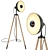 Modern Floor Lamp with 3D Max & Vray Render 3D model small image 1