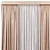 Refined Curtain 568 - Perfect for Elegant Spaces 3D model small image 2