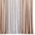 Refined Curtain 568 - Perfect for Elegant Spaces 3D model small image 3