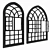 Animated Arch Windows Set 3D model small image 2