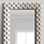 Elegant Velvet Frame Mirror 3D model small image 3