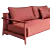 Una Modern Button Sofa 3D model small image 5