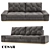 Elegant Cesar Ulivi Modular Sofa 3D model small image 1