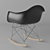 Title: Elegant Leon Rack with High-back Chair Design 3D model small image 3