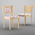 Cottage Bliss Chair 3D model small image 1