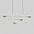 Bolia 40.2528: Sleek Brass Pendant Light 3D model small image 4